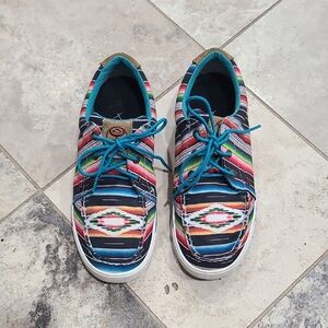Hooey Multicolor Striped Sneakers